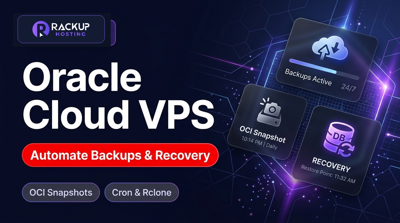 Automate Backups and Disaster Recovery on Oracle Cloud Free Tier VPS Cover Image