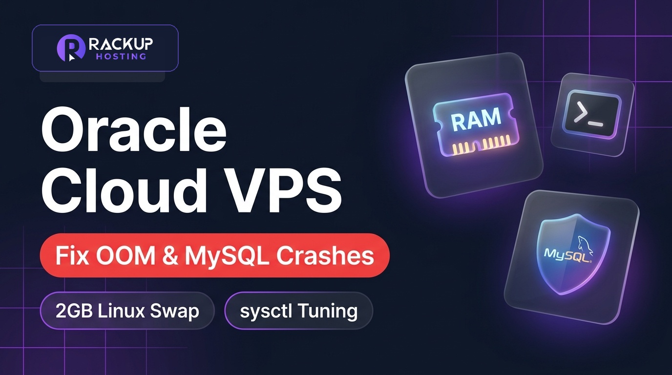 How to Fix Oracle Cloud Free Tier Out of Memory (OOM) Crashes